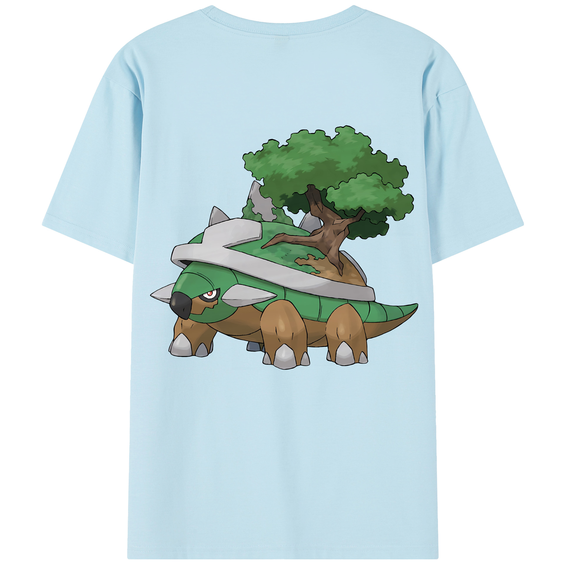 （画像用） ポケットモンスター Pokémon 綿100％半袖Tシャツ（背面プリント）